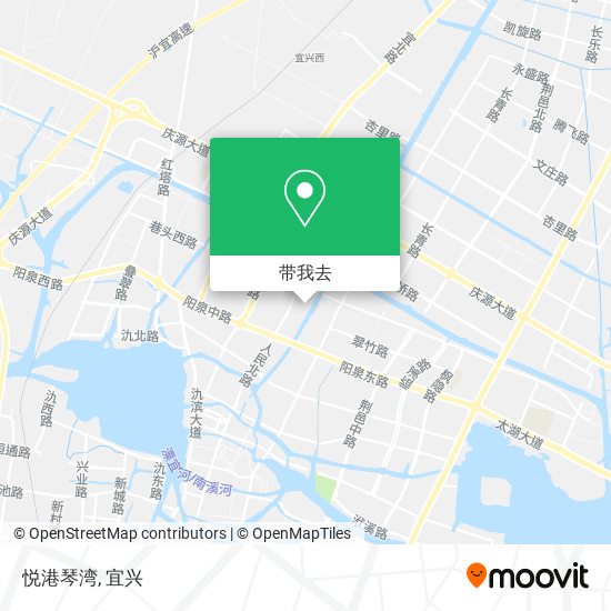 悦港琴湾地图