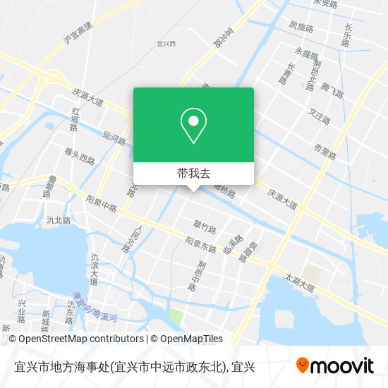 宜兴市地方海事处(宜兴市中远市政东北)地图