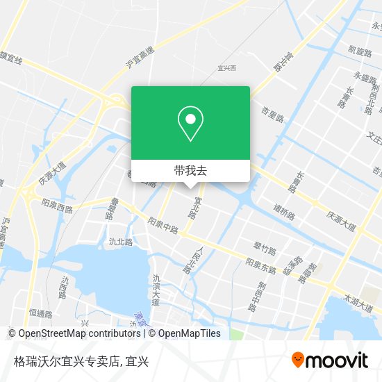 格瑞沃尔宜兴专卖店地图