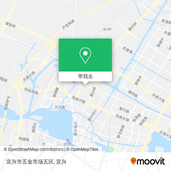 宜兴市五金市场五区地图