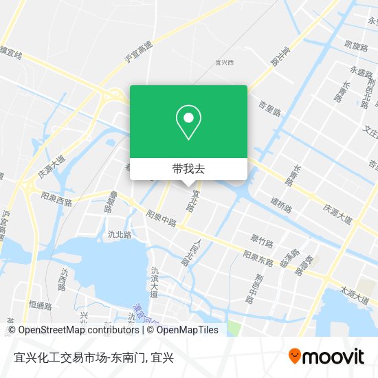 宜兴化工交易市场-东南门地图