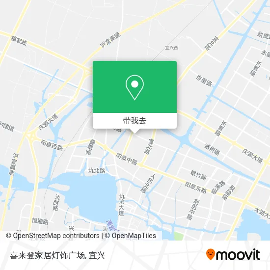 喜来登家居灯饰广场地图