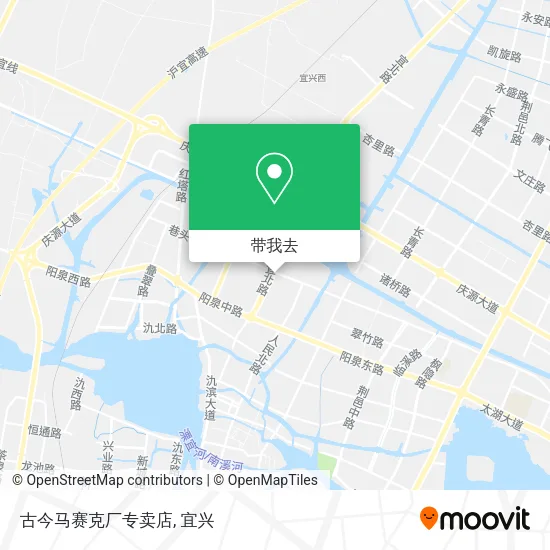 古今马赛克厂专卖店地图