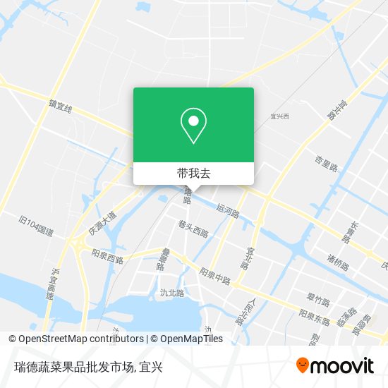 瑞德蔬菜果品批发市场地图
