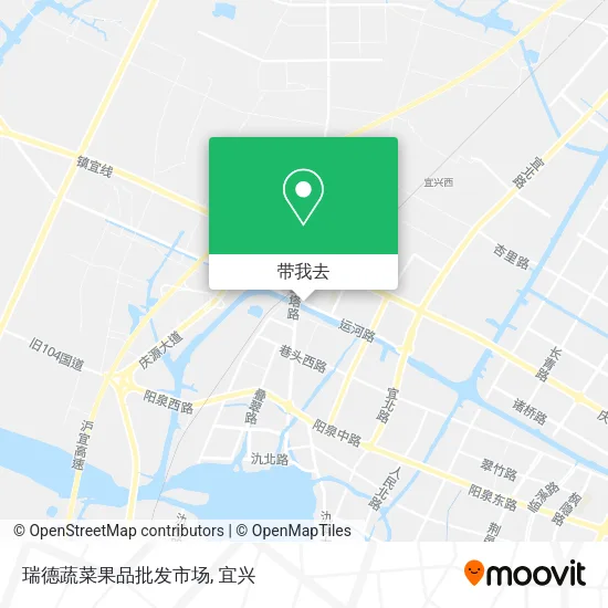 瑞德蔬菜果品批发市场地图