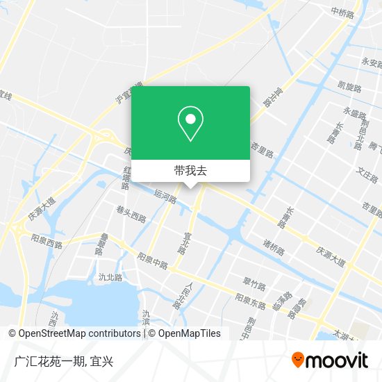 广汇花苑一期地图