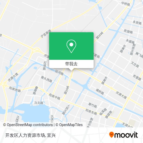 开发区人力资源市场地图