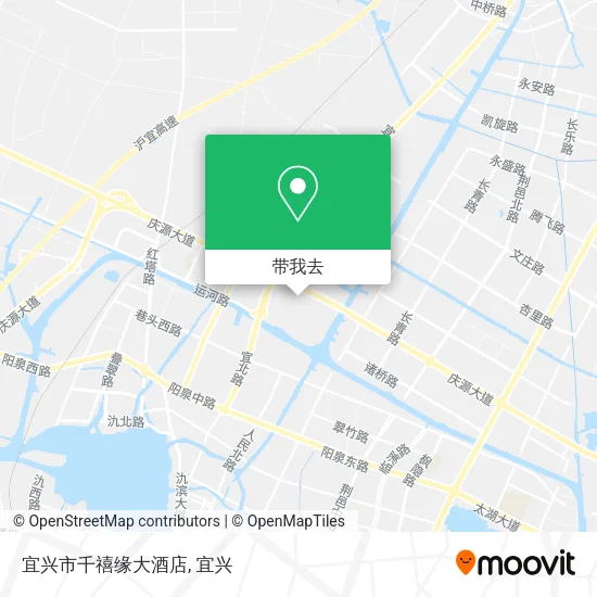 宜兴市千禧缘大酒店地图