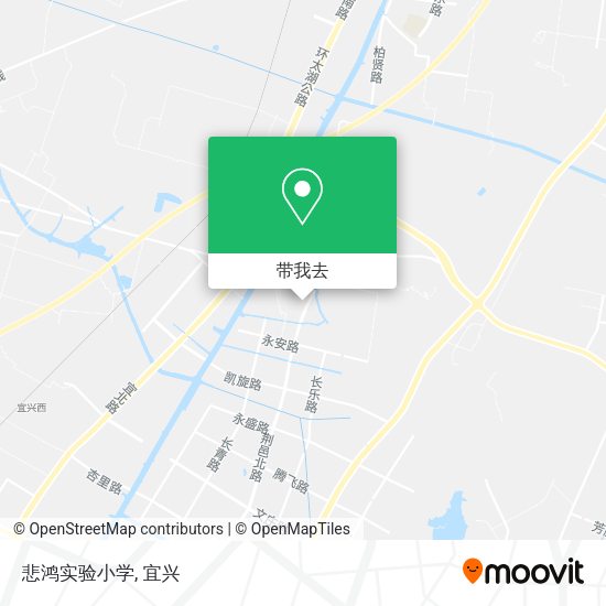 悲鸿实验小学地图
