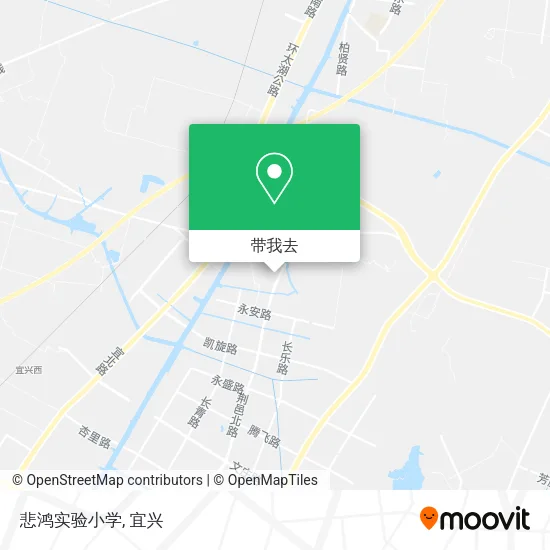 悲鸿实验小学地图