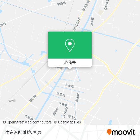 建东汽配维护地图