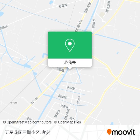 五星花园三期小区地图