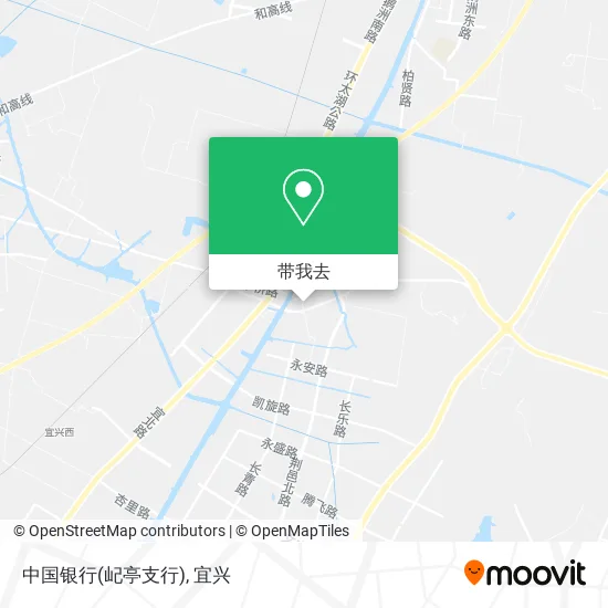 中国银行(屺亭支行)地图