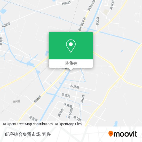 屺亭综合集贸市场地图