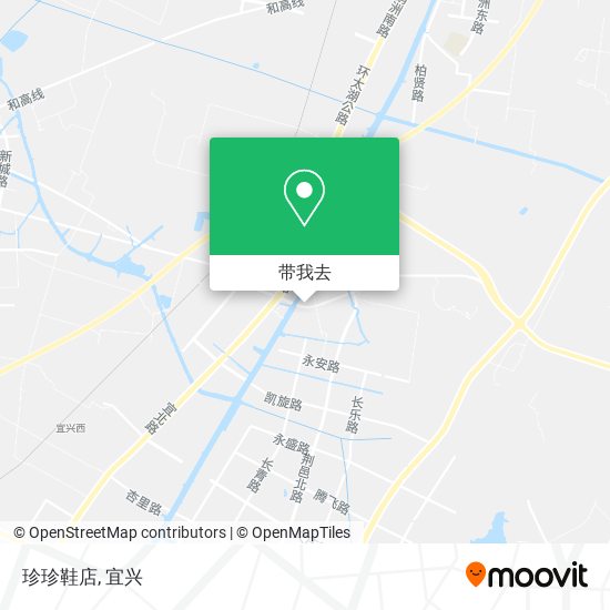 珍珍鞋店地图