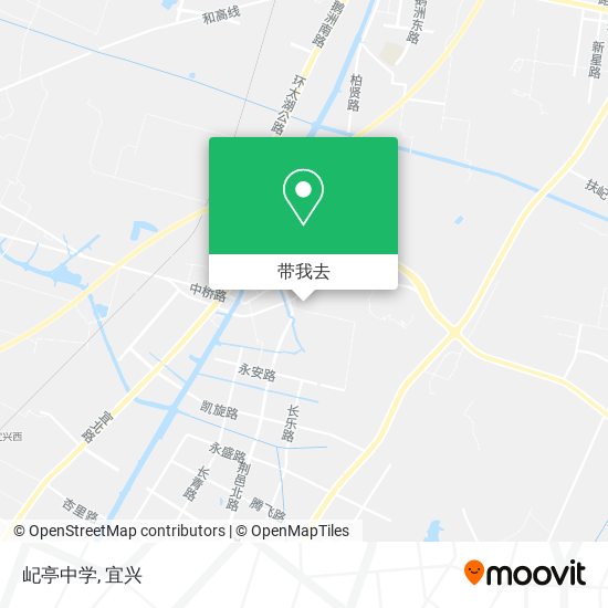 屺亭中学地图