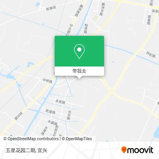 五星花园二期地图