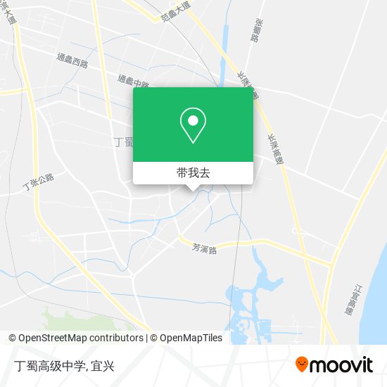 丁蜀高级中学地图