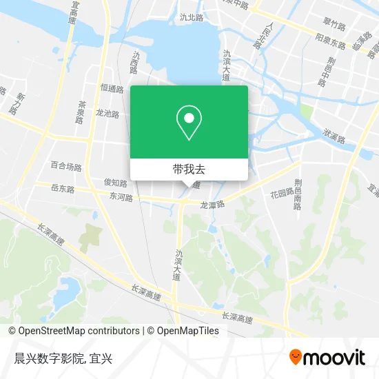 晨兴数字影院地图