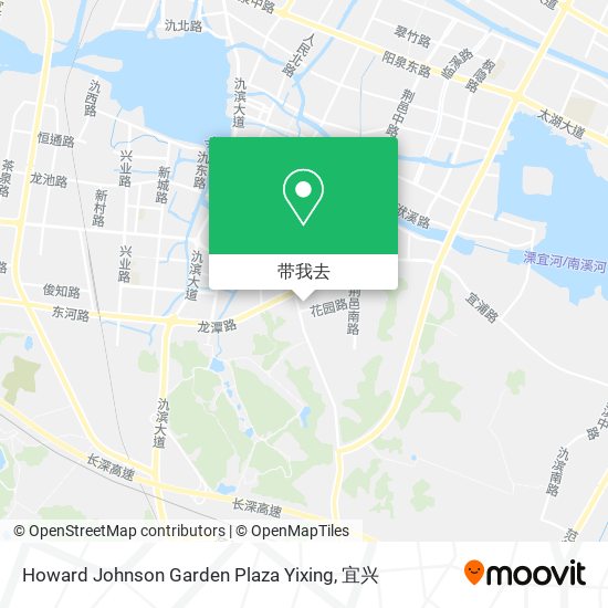 Howard Johnson Garden Plaza Yixing地图