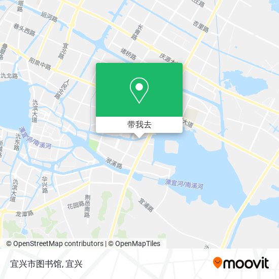 宜兴市图书馆地图