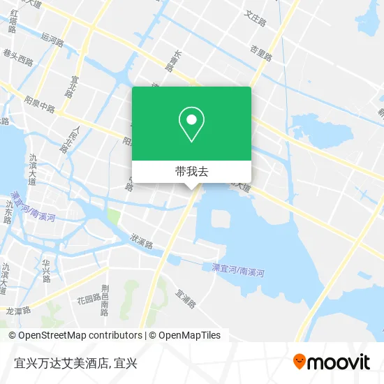 宜兴万达艾美酒店地图