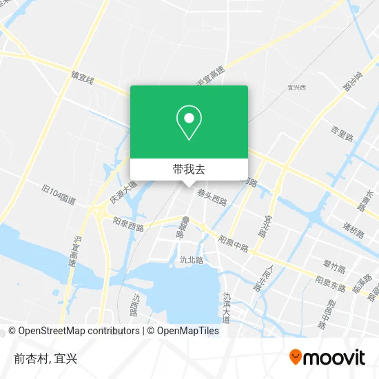 前杏村地图