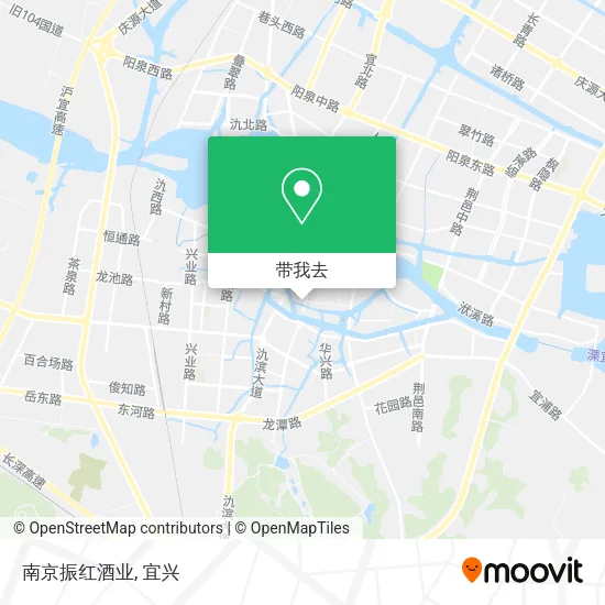 南京振红酒业地图