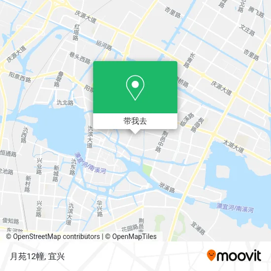 月苑12幢地图