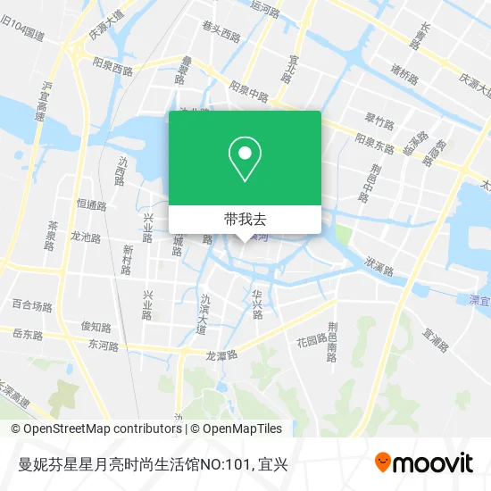 曼妮芬星星月亮时尚生活馆NO:101地图