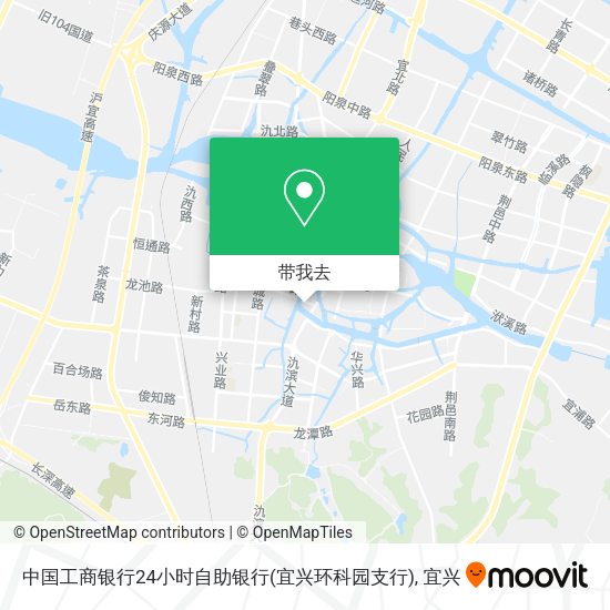 中国工商银行24小时自助银行(宜兴环科园支行)地图