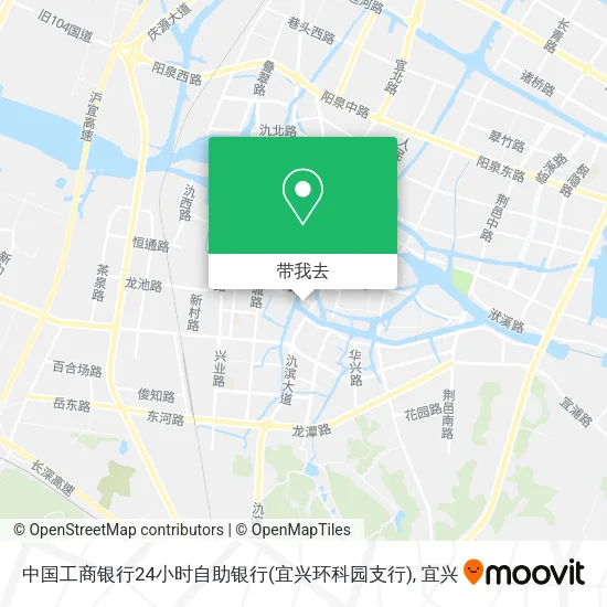 中国工商银行24小时自助银行(宜兴环科园支行)地图