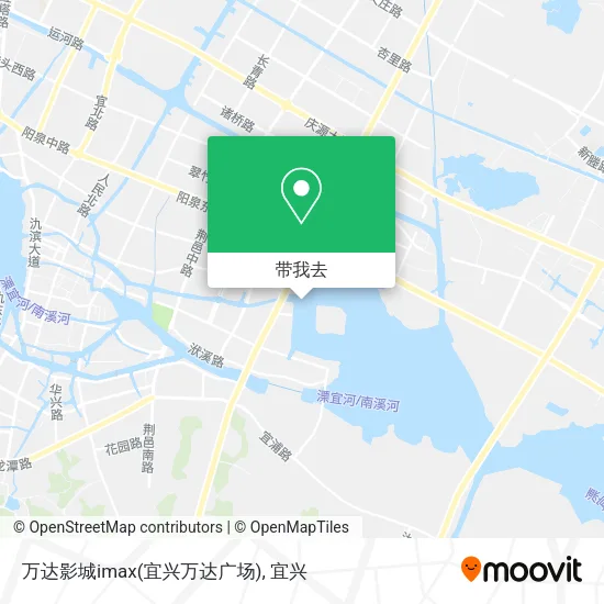 万达影城imax(宜兴万达广场)地图