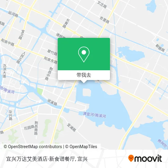宜兴万达艾美酒店-新食谱餐厅地图