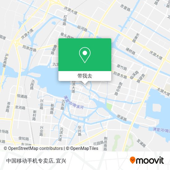 中国移动手机专卖店地图