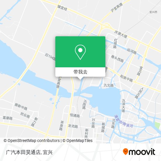 广汽本田昊通店地图