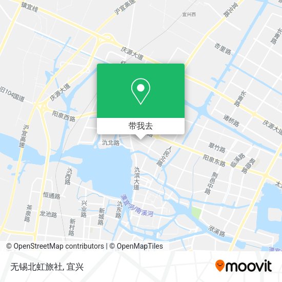 无锡北虹旅社地图