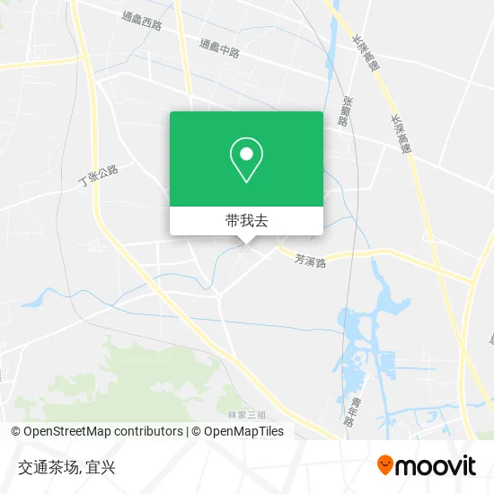 交通茶场地图