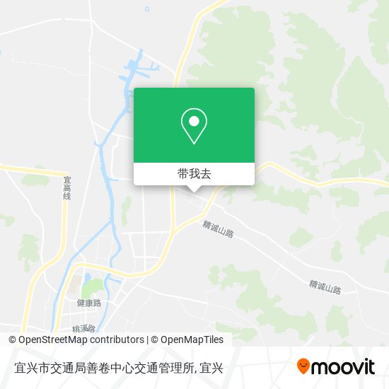 宜兴市交通局善卷中心交通管理所地图