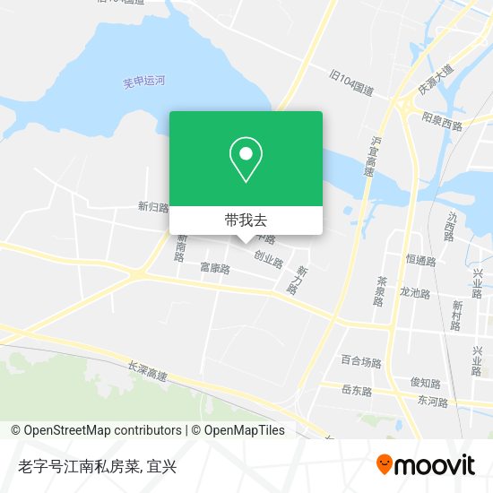 老字号江南私房菜地图