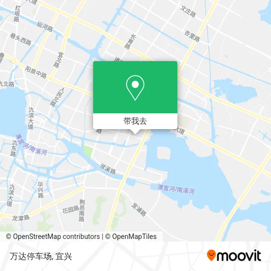 万达停车场地图
