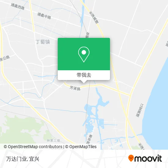 万达门业地图