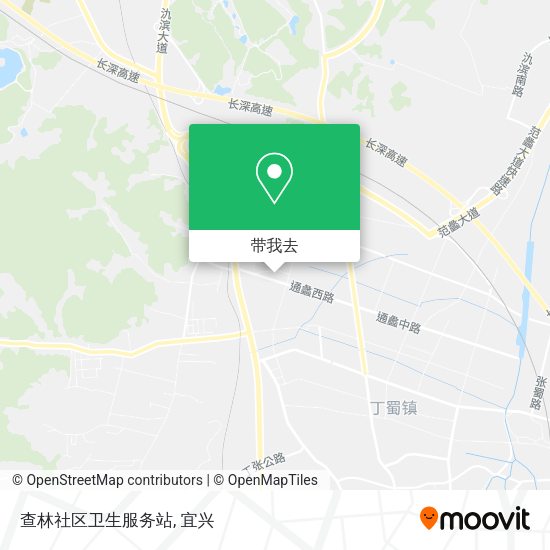 查林社区卫生服务站地图