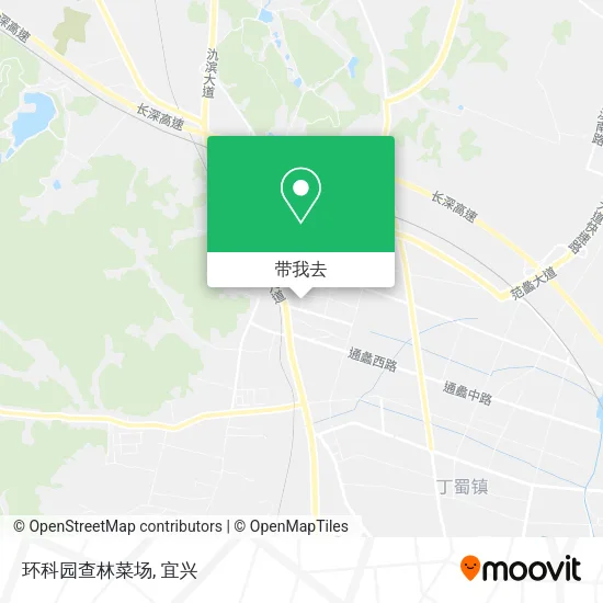 环科园查林菜场地图