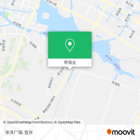 张泽广场地图