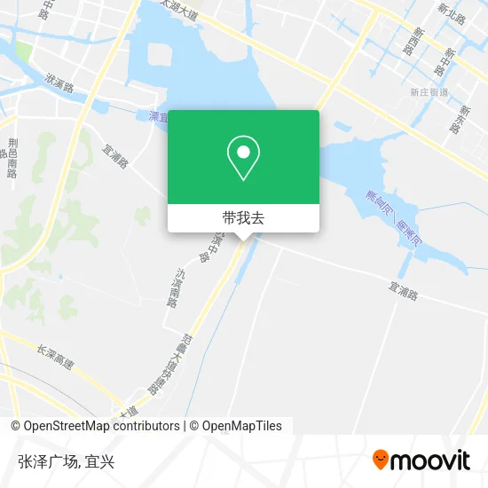 张泽广场地图