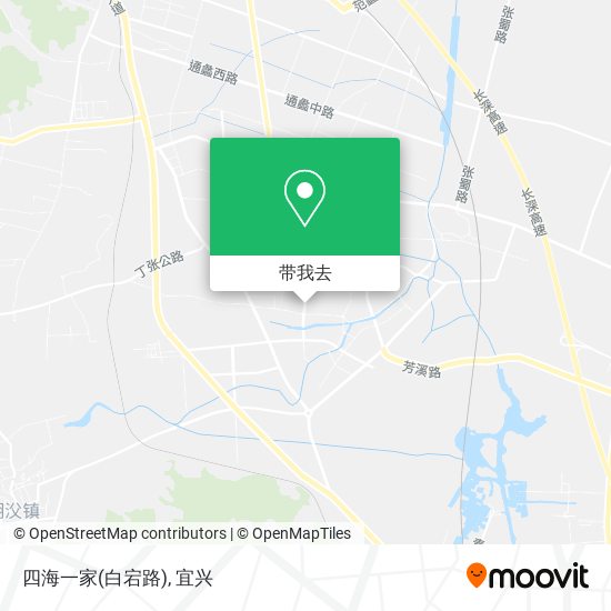 四海一家(白宕路)地图