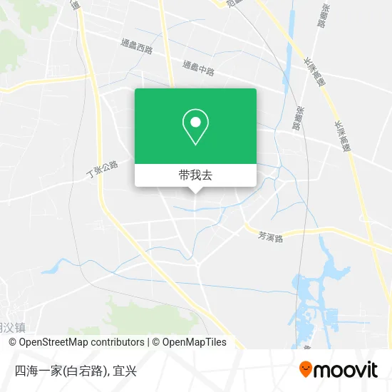 四海一家(白宕路)地图