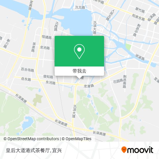 皇后大道港式茶餐厅地图