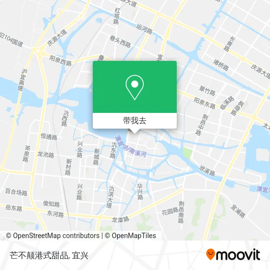 芒不颠港式甜品地图